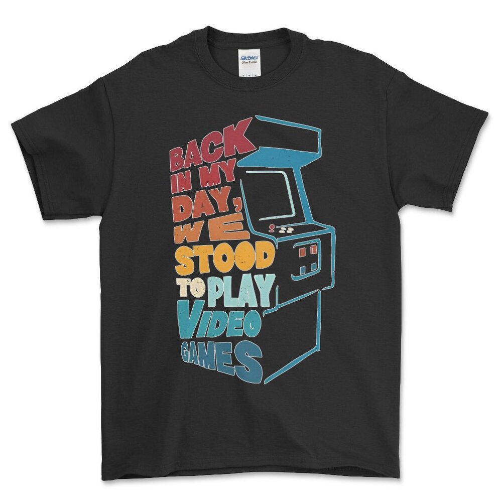 Old School Gaming graphic T-Shirt